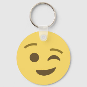 Porte-clés Winking Emoji