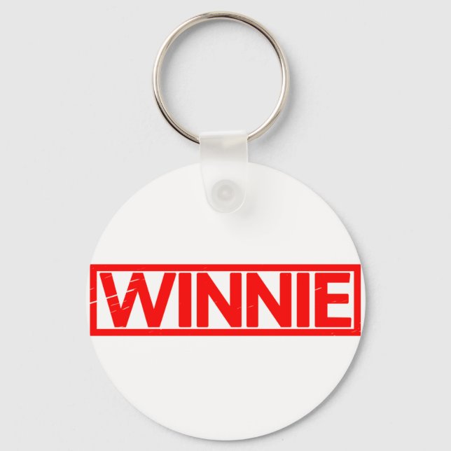Porte-clés Winnie Stamp (Recto)