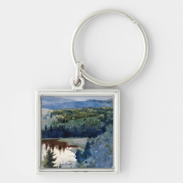 Porte-clés Winslow Homer - Indian Village Adirondacks (Devant)