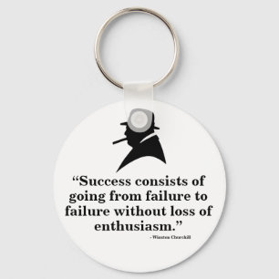 Porte-clés Winston Churchill Keyring - Citation 7