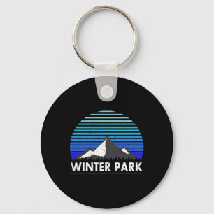 Porte-clés Winter Park Colorado Bluebird Mountain