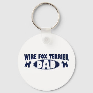 Porte-clés Wire Fox Terrier Papa