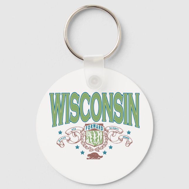 Porte-clés Wisconsin (Recto)