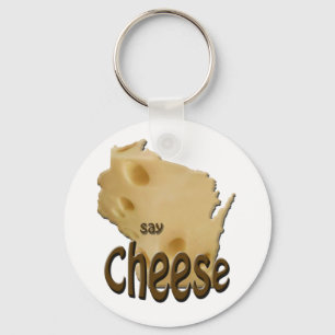 Porte-clés Wisconsin dit fromage