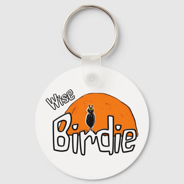 Porte-clés Wise birdie  keychain (Recto)