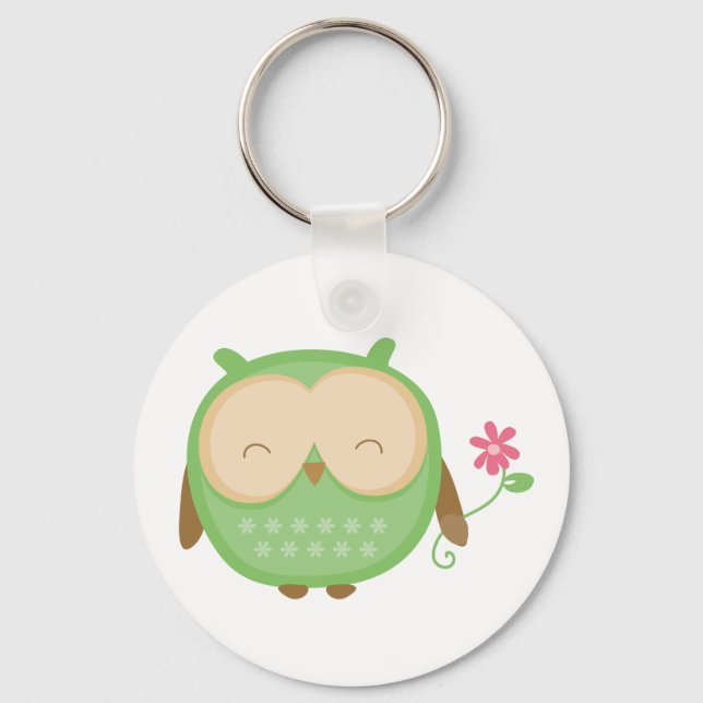Porte-clés Wise Owl (Recto)