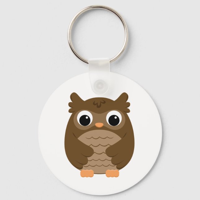 Porte-clés Wise Owl (Recto)