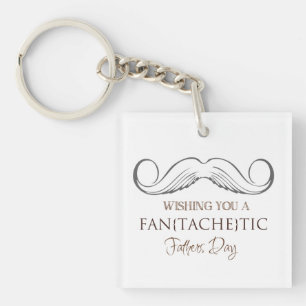 Porte-clés Wishing you à fan [raye] tic Father's Day