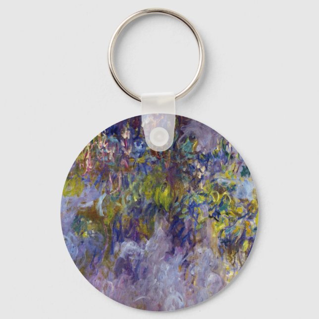Porte-clés Wisteria (moitié gauche) par Claude Monet (Recto)