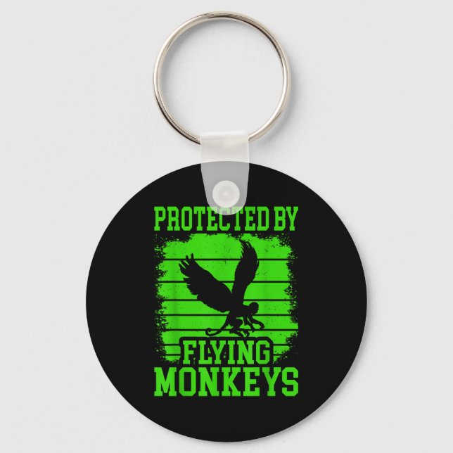 Porte-clés Witch Get My Flying Monkeys  (Recto)