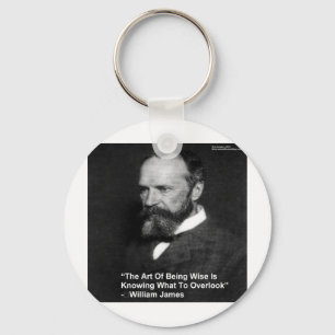 Porte-clés Wm James Citation "Être Sage" Cartes Cadeaux Mugs