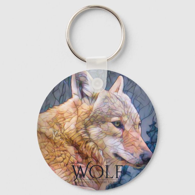 Porte-clés WOLF [Can key chain] (Recto)
