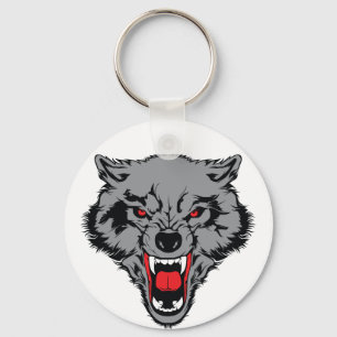 Porte-clés Wolf en colère