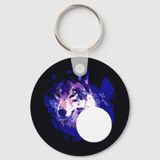 Porte-clés Wolf & Moon