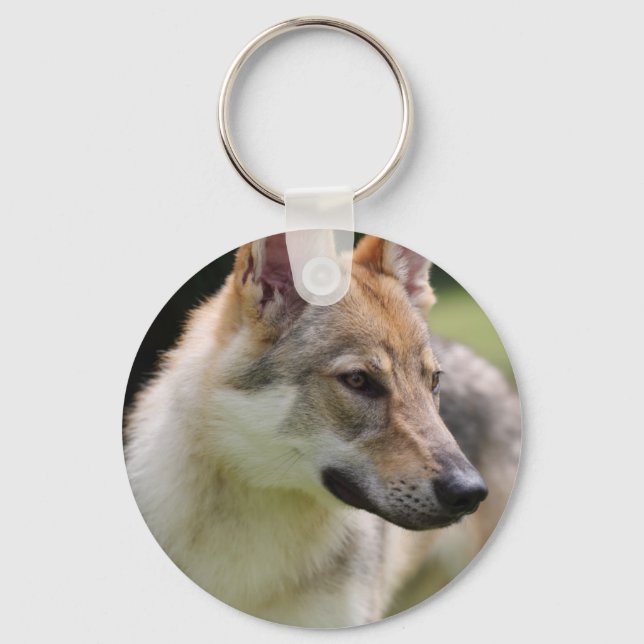 Porte-clés Wolfdog tchécoslovaque (Recto)