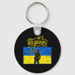 Porte-clés Wolverines d'Ukraine