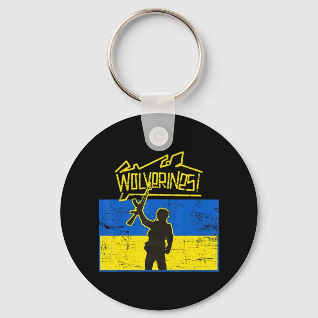 Porte-clés Wolverines d'Ukraine (Recto)
