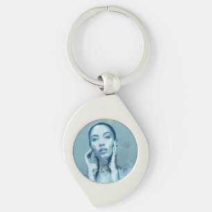 Porte-clés "Woman in Blue"
