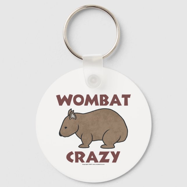 Porte-clés Wombat Crazy III (Recto)