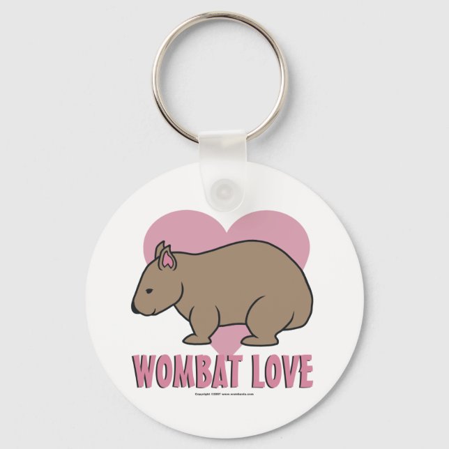 Porte-clés Wombat Love II (Recto)