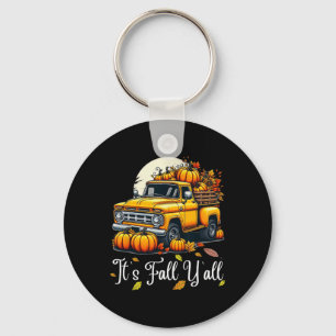 Porte-clés Women It's Affaire Y'all Pumkin Truck Autumn Tree 