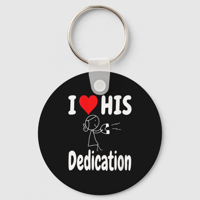 Porte-clés Women's Funny Valentine's Day Couple Matching I Lo (Recto)