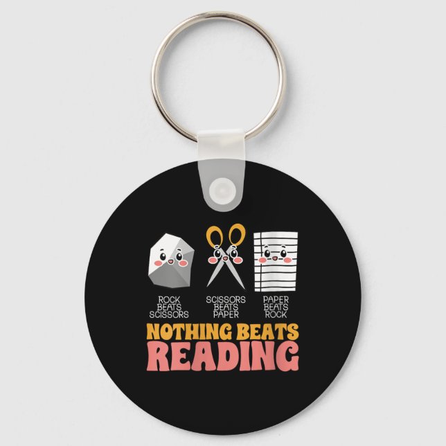 Porte-clés Womens Nothing Beats Lecture Librarian Accroche (Recto)