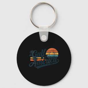 Porte-clés Womens Retro Golfe De Usa Amérique Est 2025 Améric