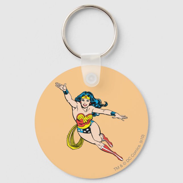 Porte-clés Wonder Woman Flying Forward (Recto)