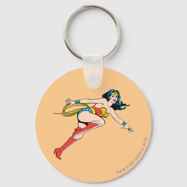 Porte-clés Wonder Woman Leap Right (Recto)