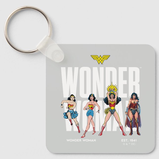 Porte-clés Wonder Woman Legends Forever Graphic (Recto)