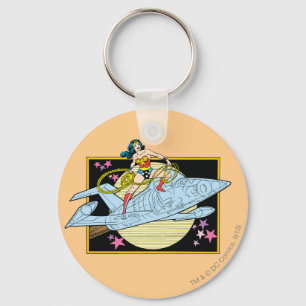 Porte-clés Wonder Woman with Jet