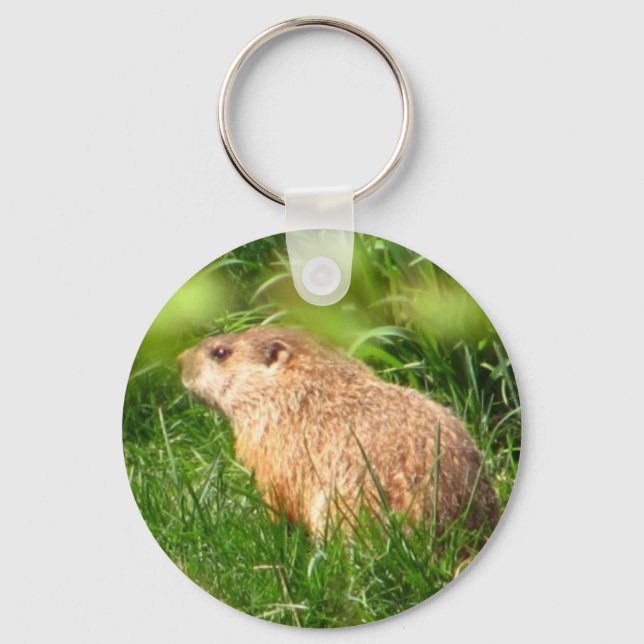 Porte-clés Woodchuck ~ keychain (Recto)