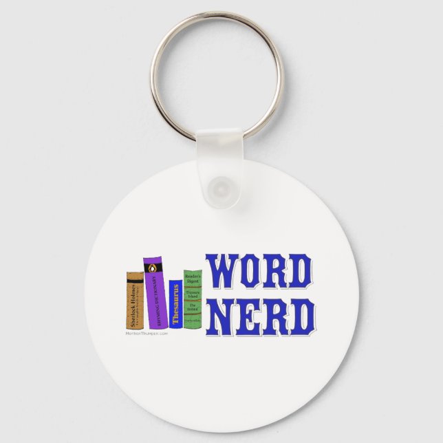 Porte-clés Word Nerd (Recto)