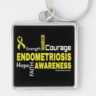 Porte-clés Words...Endometriosis Keychain
