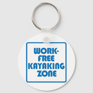 Porte-clés Work Free Kayaking Zone