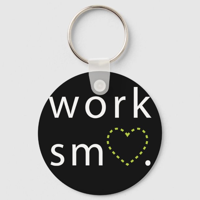 Porte-clés Work Smart Keychain (Recto)