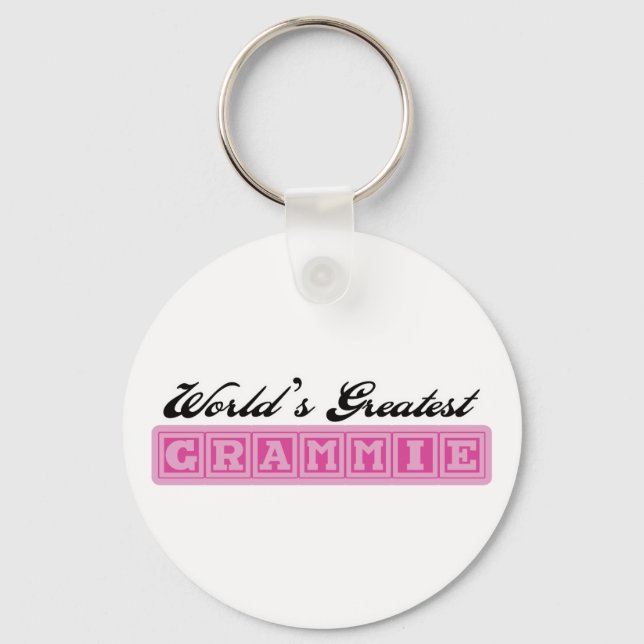 Porte-clés World&apos ; s Grammie la plus grande (Recto)