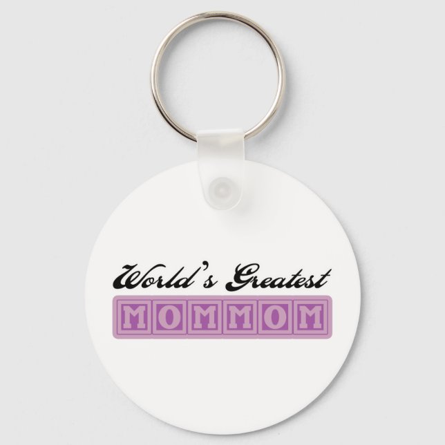 Porte-clés World&apos ; s Grande maman (Recto)