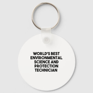 Porte-clés World Best De l'environnement Science Protection T