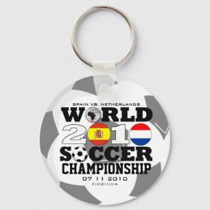 Porte-clés World Cup 2010 Finals Spain Netherlands Keychain