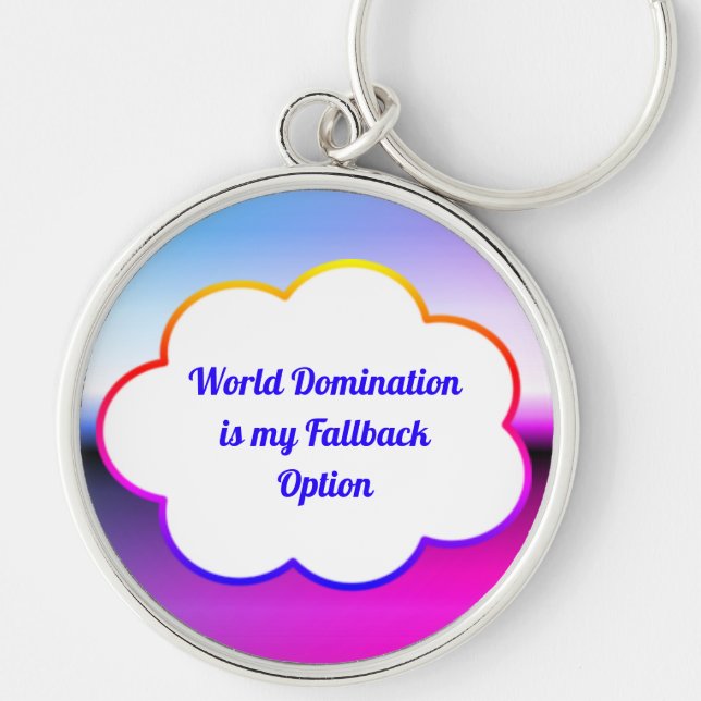 Porte-clés World Domination Keychain (Devant)