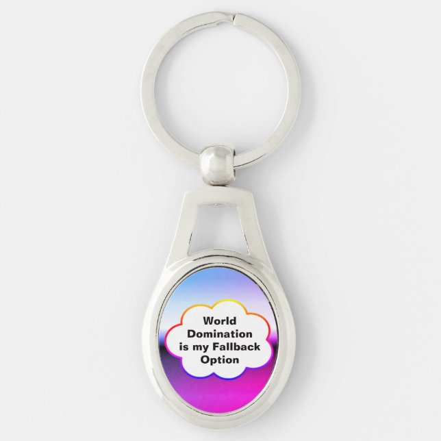 Porte-clés World Domination Keychainv (Devant)