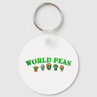 Porte-clés World Peas