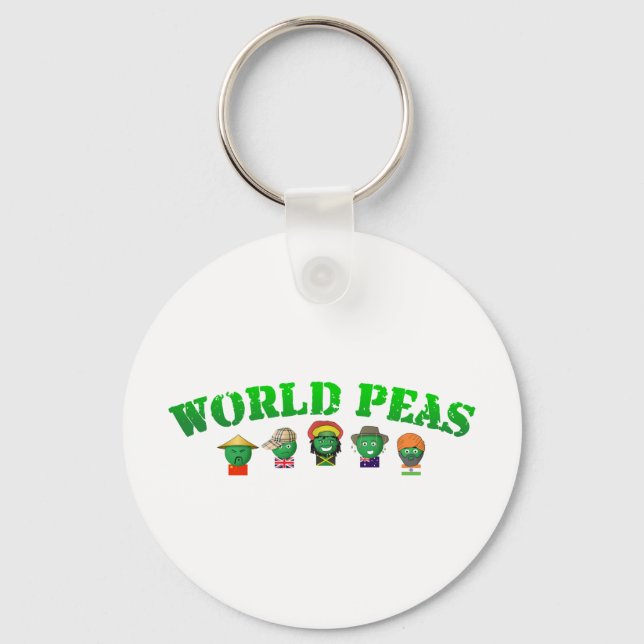 Porte-clés World Peas (Recto)