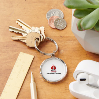 Porte-clés World Pneumonia Day - Keep Breathing