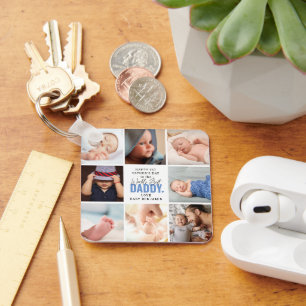 Porte-clés 'Worlds Best Daddy' 1ère Fête des pères de conserv