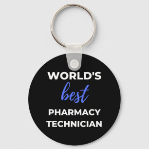 Porte-clés World's Best Pharmacy Technician