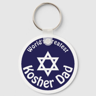 Porte-clés World's Greatest Kosher Dad