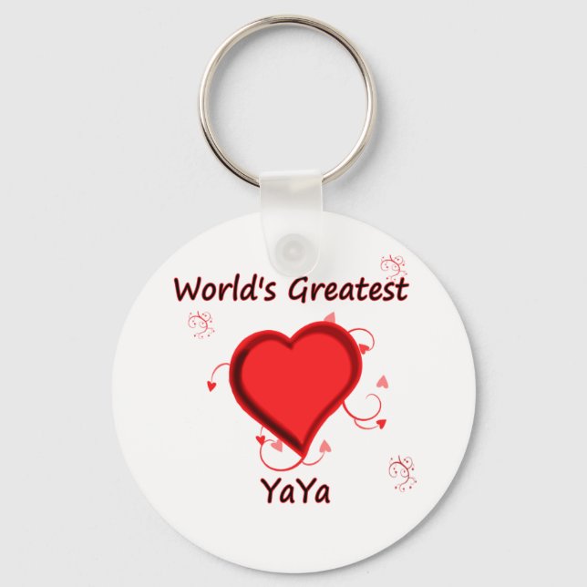 Porte-clés World's Greatest yaya (Recto)